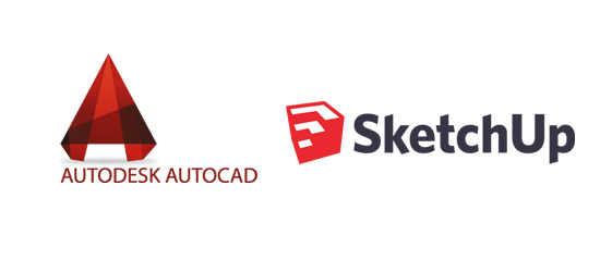 Autocad and Sketchup